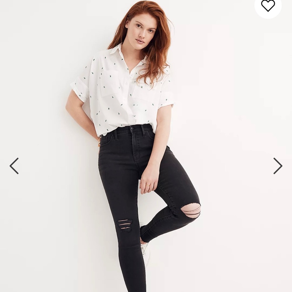 Madewell 9” Mid-Rise Skinny Jeans